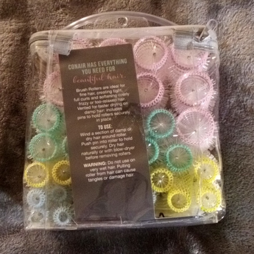 CONAIR CURLS CURLS CURLS CURLER SET NWT - Picture 2 of 5